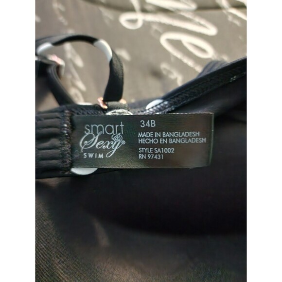 Smart & Sexy Swim Bikini Top Size 34B - Picture 7 of 8